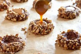 Alternatively, you can make an easy caramel by placing 20 unwrapped kraft caramels (140 view comments on this recipe on youtube. Chocolate Turtle Cookies Recipe Delicious Desserts Desserts How Sweet Eats