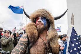 The qanon shaman now feels that president donald trump hoodwinked him, his lawyer said. Baked Alaska The Qanon Shaman Who Led The Storming Of The Capitol Us Capitol Breach The Guardian