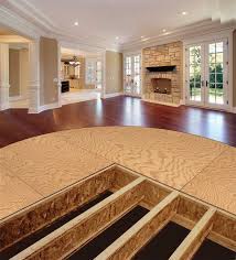 It is made from shredded strands of wood pressed together with wax and a special adhesive, then hot pressed into a panel with up to 50 layers of strands. Better Floor Performance Starts With A Solid Subfloor System Construction Canada