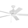 54 honeywell rio brushed nickel 3 blade ceiling fan with integrated light and remote. 1