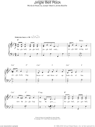 Vive le vent) by james lord pierpont, arranged for flute and piano. Helms Jingle Bell Rock Sheet Music Easy For Piano Solo Pdf