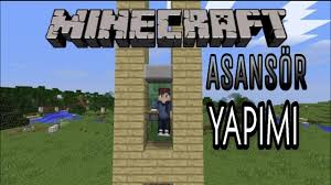 Minecraft Asansor Yapimi 100 Calisiyor Youtube