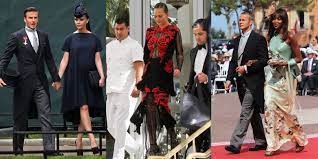 From kate middleton, meghan markle and princes william and harry to robbie williams and ayda. 33 Celebrity Wedding Outfits What Celebs Wore To Others Weddings