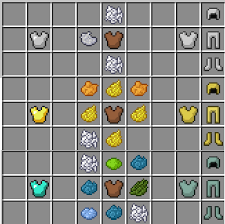 Ender armor is slightly better in the end if you are not grinding for higher damage. Dye Patterns For Leather Armour Iron Gold An Diamond R Minecraft