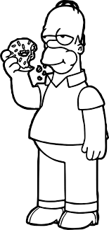Veja mais ideias sobre os simpsons, desenho dos simpsons, arte simpsons. Homer Simpson Coloring Page Ambok