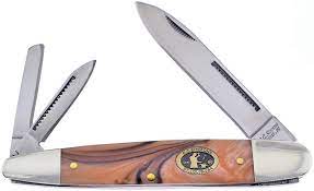 Louis keen kutter pearl etched 4 blade gentleman's pen knife. Fecs518cg Frost Cutlery E C Simmons Whittler Pocket Knife Gold