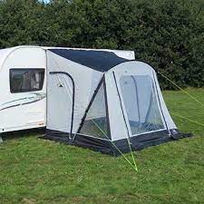 Sunncamp Swift Deluxe 260 Caravan Porch Awning Grey For Sale Online Ebay In 2021 Porch Awning Caravan Awnings Campervan Awnings