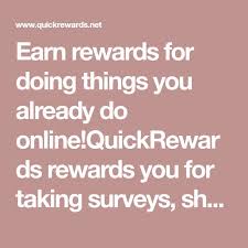 It's like the trivia that plays before the movie starts at the theater, but waaaaaaay longer. Earn Rewards For Doing Things You Already Do Online Quickrewards Rewards You For Taking Survey Online Surveys For Money Surveys For Money Grocery Store Coupons