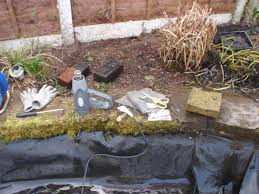 You need a dry area in order for your patch to stick properly. Pond Liner Repairs Pond Leaks Fixed Across Bristol Bath