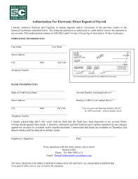 28 payroll direct deposit employee authorization form free to edit download print cocodoc