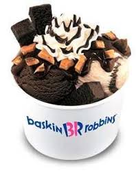 I Love Baskin Robbins Chocolate Sundae Yummy Ice Cream Baskin Robbins Ice Cream Sunday