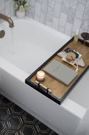 Diy Bath Caddy Tray Tutorial Room For Tuesday Blog Bath Caddy Wood Bath Tray Diy Bath Products