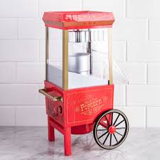 The old fashioned movie time popcorn cart with. Nostalgia Electrics Vintage Popcorn Maker Kitchen Stuff Plus