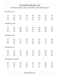 Pin By Special Education Teacher On Myteachingboard Divisibility Rules Divisibility Rules Practice Divisibility Rules Worksheet
