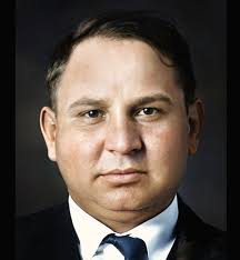 The Don Joseph “Joe Bananas” Bonanno and his dog (Peewee) 🐕 at the  Canzoneri's Apple Farm in Marlboro, N.Y. 👊 . . Photo still 1938 . . . . .  . . . . . • #