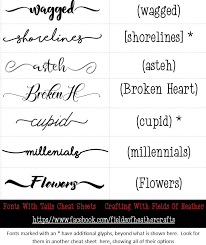 Browse by popularity, category or alphabetical listing. Fonts With Tails Glyphs Cheat Sheet