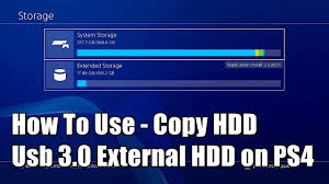 How to disconnect extended storage from your ps4? How To Use Usb 3 0 External Hard Drive On Ps4 Firmware 4 50 Guide Youtube