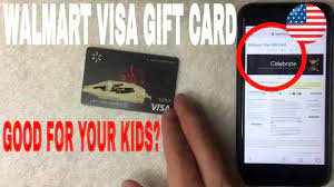 Inc.the visa gift card can be used everywhere visa debit cards are accepted in the us. Should You Get A Walmart Visa Gift Card For Your Minor Kids Under 18 Youtube