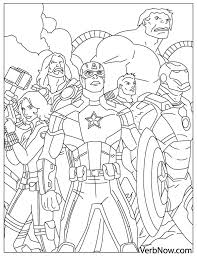 free avengers coloring pages your kids will love download pdfs verbnow