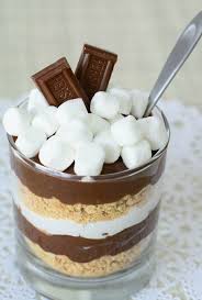 Easy No Cook S Mores Parfait Recipe No Fire Only 4 Ingredients Cooking Recipes Desserts Parfait Recipes Cooking Without Fire Desserts