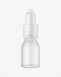 Clear Glass Dropper Bottle W Oil Mockup In Bottle Mockups On Yellow Images Object Mockups