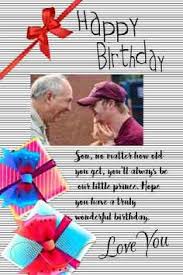 Birthday Gifts For Son Personalized Birthday Letter For Son Gifts For Son Happy Birthday Lettering Birthday Letters Birthday Messages