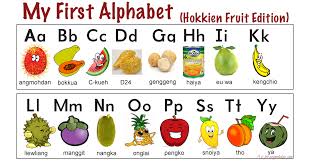 You might want to pick. My First Alphabet Hokkien Fruit Edition Angmohdan Com