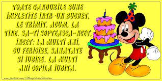 Felicitări cu ocazia zilei de naștere! Mesaje Pentru Copii La Multi Ani Copila Iubita Mesajeurarifelicitari Com
