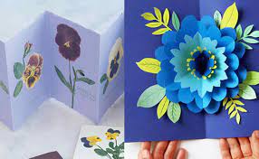 This is an image only, scroll down to watch the video: 4 Easy Peasy Handmade Birthday Card Ideas