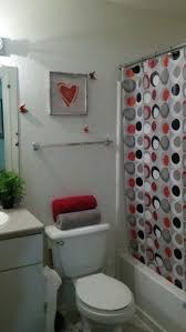 The choice of your bathroom tiles must be practical. Red Black White Bathroom Decor Novocom Top