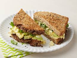 Egg Salad Sandwich With Avocado And Watercress Recipe Food Network Recipes Watercress Recipes Egg Salad Sandwiches