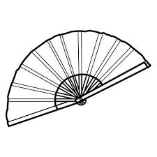 Black And White Line Art Fan Clipart Hand Fan Clipart Black And White Clipart Black And White Hand Fan Clip Art Vintage