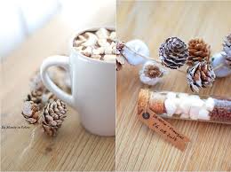 Du Chocolat Chaud Aux Chamallows Pour Mes Invites Cadeau Invite Mariage Hiver Cadeau Invite Mariage Idee Cadeau Invites Mariage
