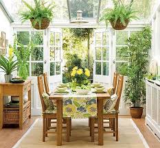 Sun Room Dining Room With Indoor Plants Surrounded By Lush Greenery Conservatory Dining Room Conservatory Interior Conservatory Design