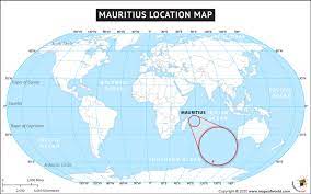 Mountainous regions are shown in shades of tan and brown, such as the atlas mountains, the ethiopian highlands, and the kenya highlands. Where Is Mauritius Located Location Map Of Mauritius