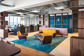 Retro Vintage Chic Office Interior Design Office Interior Design Vintage Office Design Office Interiors
