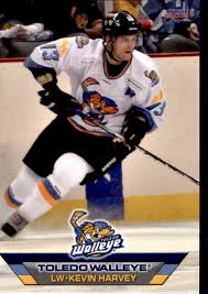 2011-12 Toledo Walleye Choice #6 Kevin Harvey Hamilton Ontario Canada Card 