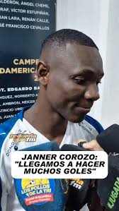 🗣️ Janner Corozo señaló que su objetivo con Liga de Quito es hacer muchos  goles, jugar bien, aportar al equipo. Además comentó que la Copa  Libertadores es un torneo especial y espera llegar con la U a ...