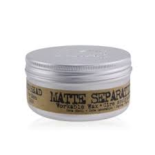 Bed head for men's matte seperation wax is a workable wax with a matte definition for a hold that's strong enough to resist humidity. Tigi Bed Head B For Men Matte Separation Workable Wax 85g 3oz Styling Hair Wax Free Worldwide Shipping Strawberrynet Se