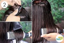 Next, lift your curls at the root and place metal clips all around your scalp. How To Blow Dry Curly Or Wavy Hair Like A Pro Fab How