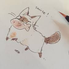 Birdie On Instagram I Managed To Draw A Lil While Waiting For My Laundry V Drawings Cute Art Animal Drawings