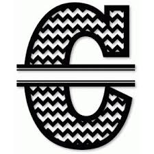 Download Silhouette Design Store Chevron Split Monogram C Monogram Svg Silhouette Design Silhouette Design Studio