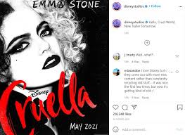 Here's your first look at emma stone as cruella de vil in disney's cruella. Emma Stone Looks Unrecognizable In The First Cruella Poster Ani Bw Businessworld