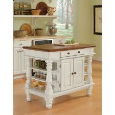 Americana Antiqued White Kitchen Island 5094 94 By Home Styles Americana Antiqued White Kitchen Isla Americana Kitchen Distressed Kitchen White Kitchen Island