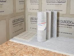 I'm hearing stories about certain mortar or thinset that you must use with. Durock Brand Uncoupling Mat Usg