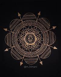 3rd Prompt For The 7mandalaschallenge Series Mandala Anyone Who Has Netflix Would Know About This Series Sacred Games Mandala Sacred Doodle Art Drawing
