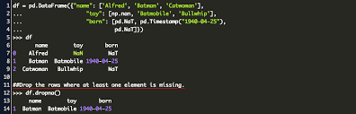 Pandas Dropna Code Example