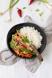 Wok Gemuse Mit Huhn Und Reis Rezept Sweets Lifestyle Rezept In 2020 Wok Gemuse Rezepte Reisfleisch Rezept