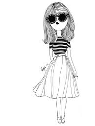 Black And White Cartoon Picture Of Orange Illustration By Kapi Mini Drawings Cartoon Drawings Illustrations And Posters