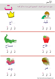 Arabic Worksheets Arabic Alphabet For Kids Learning Arabic